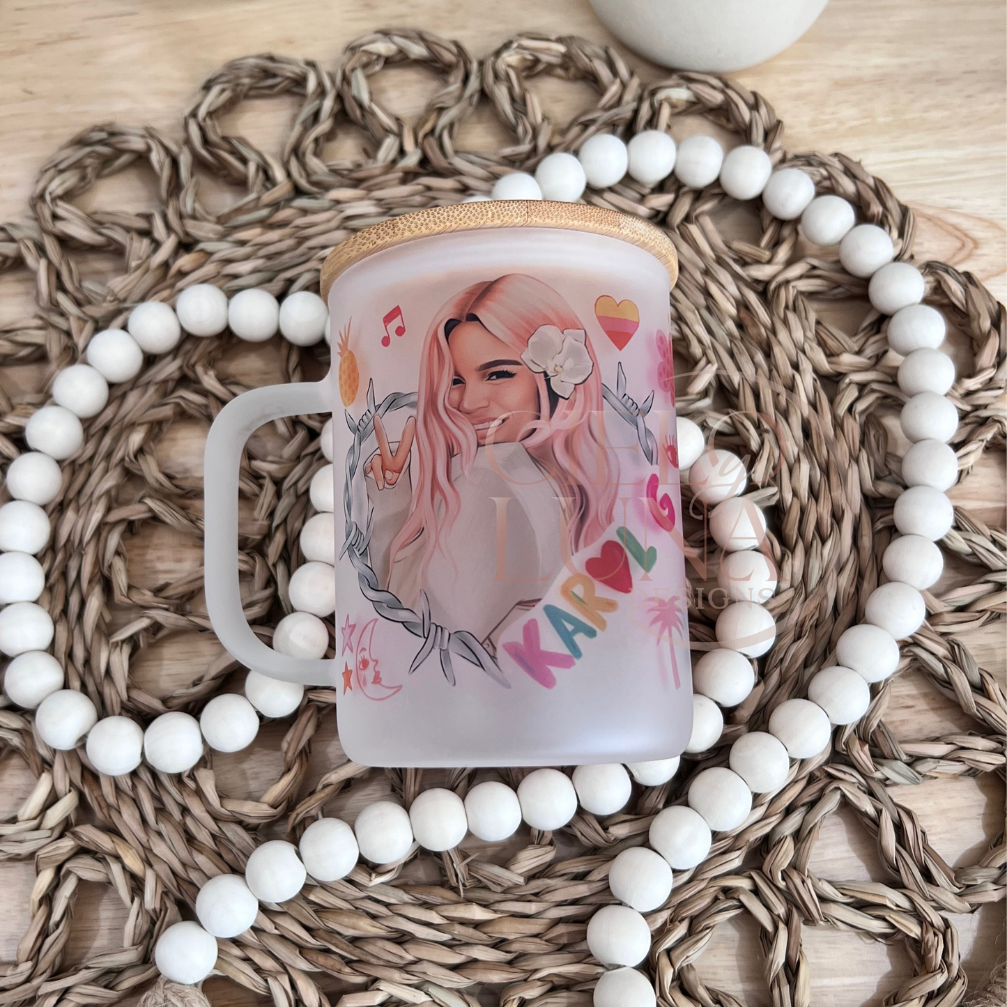 Pink Hair KG Mug 15oz