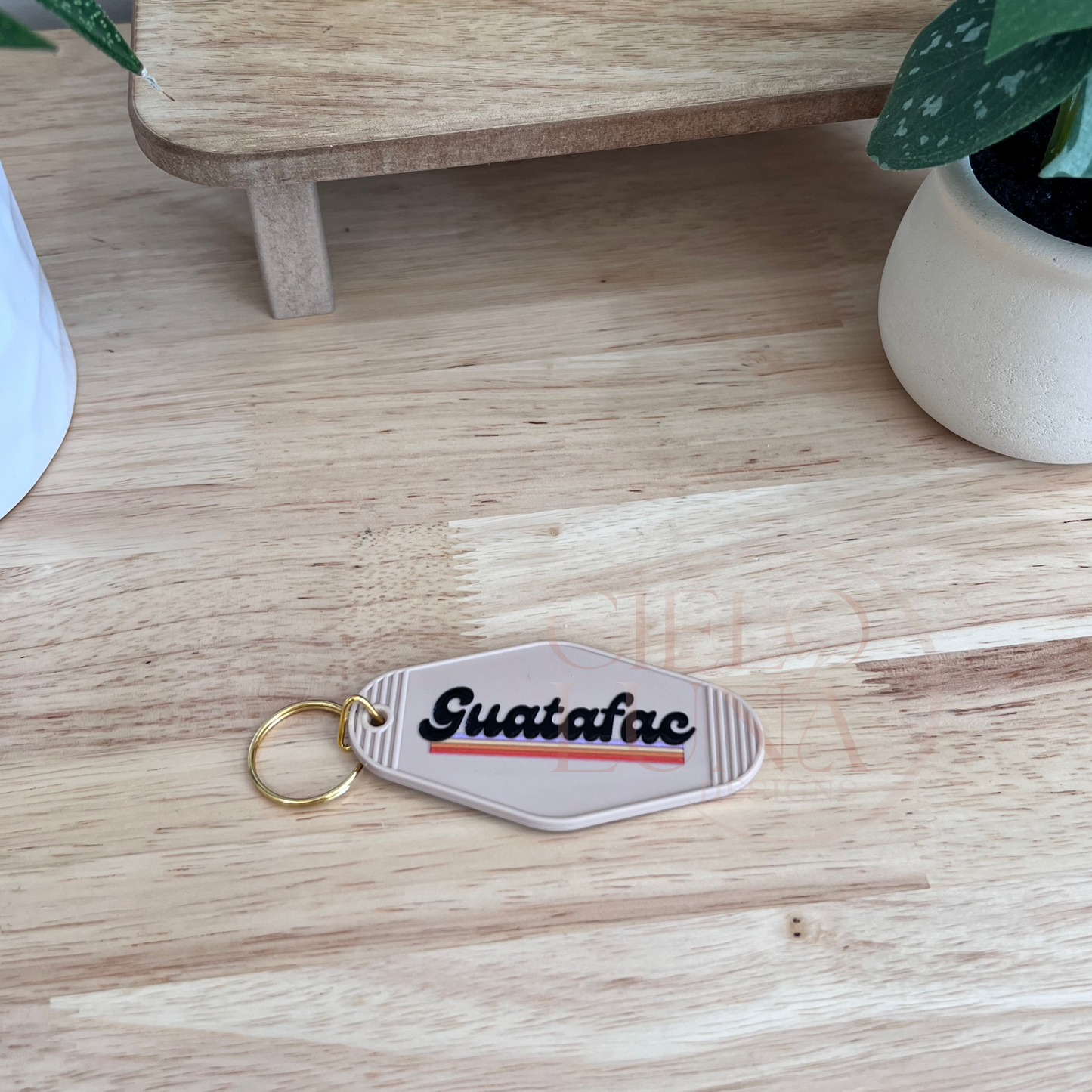 Guatafac Motel Keychain