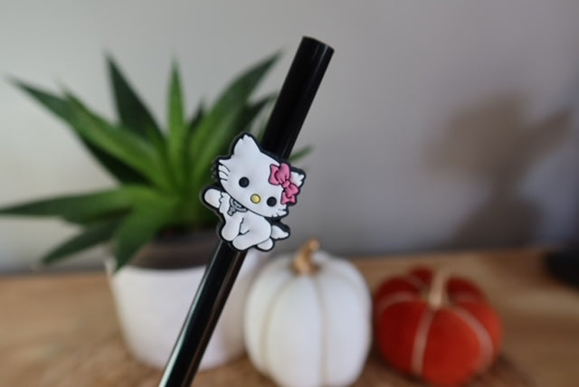 Kitty Straw Toppers