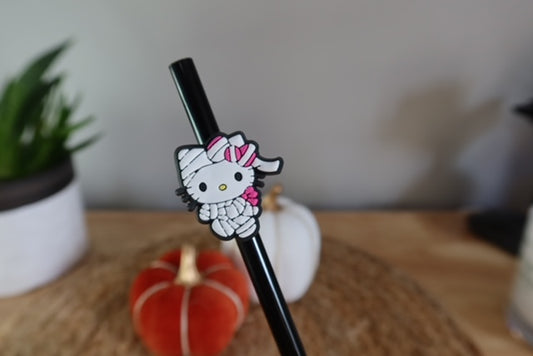 Kitty Straw Toppers