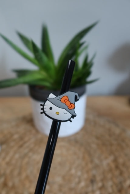 Kitty Straw Toppers